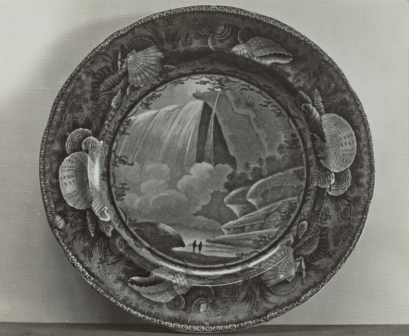 Plate - "Table Rock, Niagra"