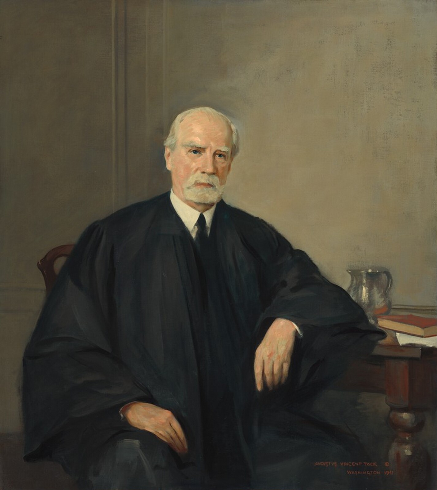 Charles Evans Hughes, Augustus Vincent Tack, 1941