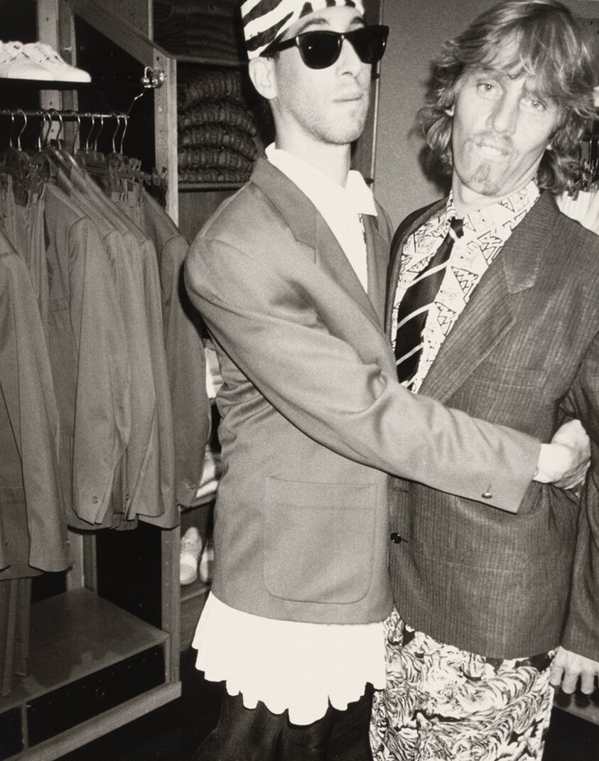 Billy Boy and Christopher Makos