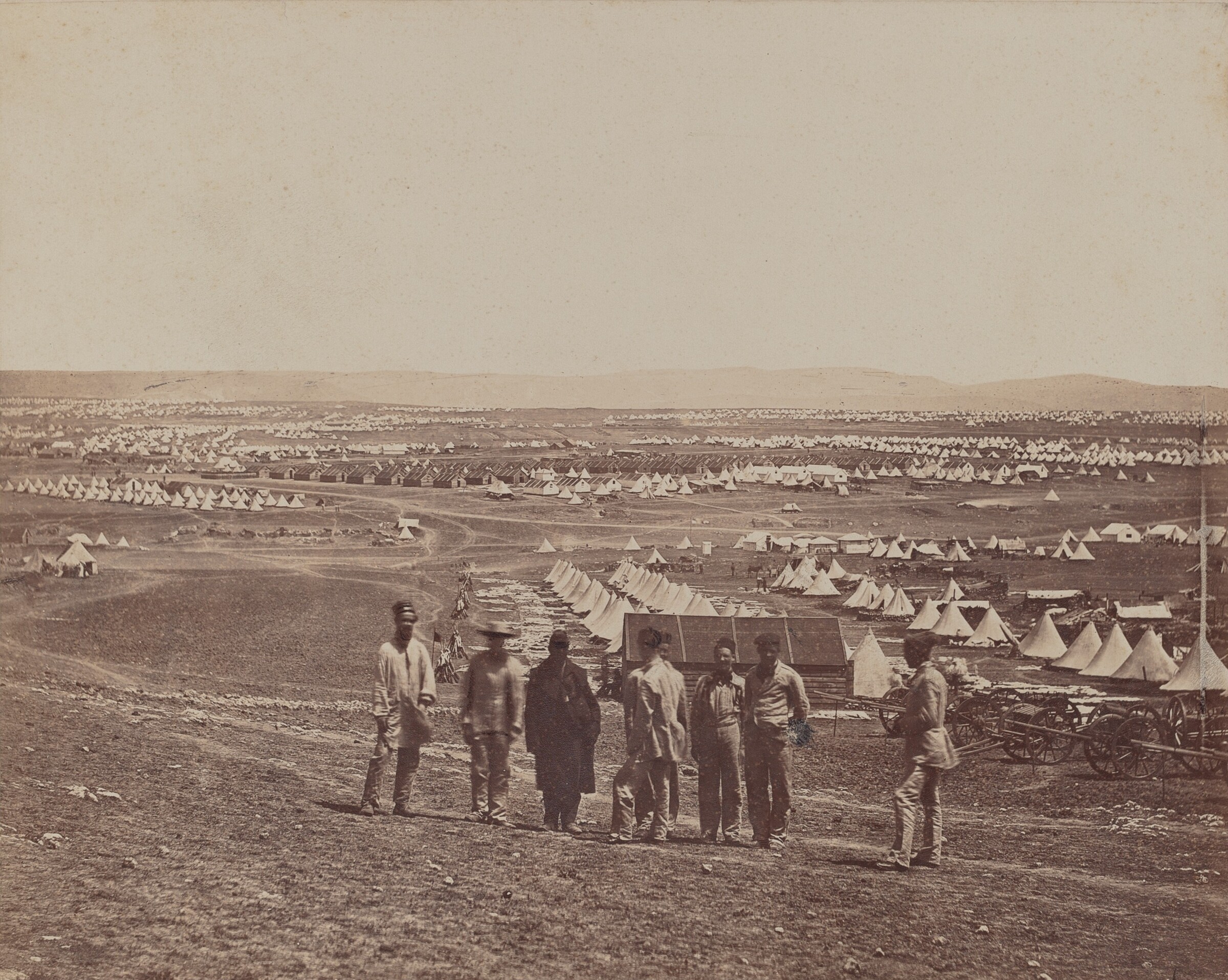 General View of Camp, James Robertson, 1855-1856