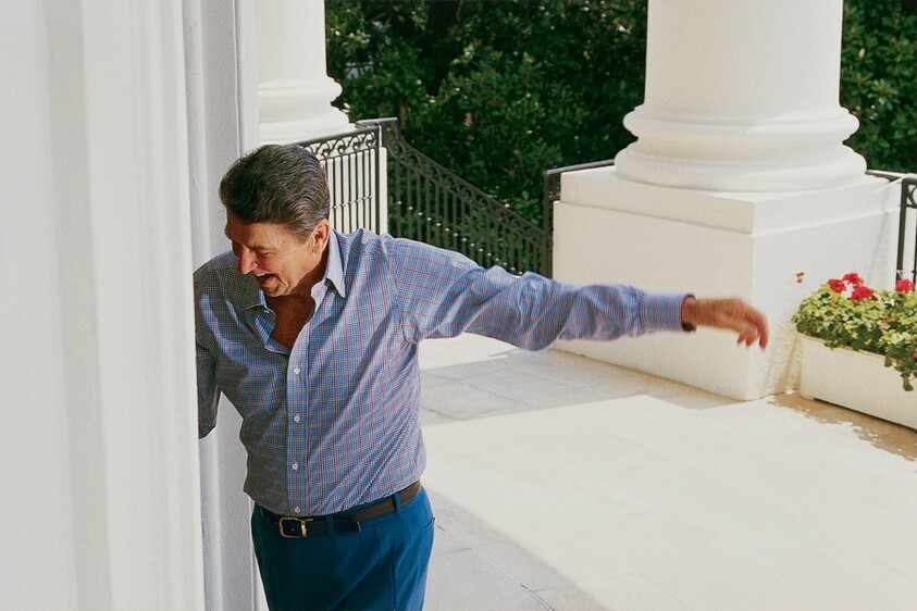 Ronald Reagan Returning to White House After Cancer Surgery
