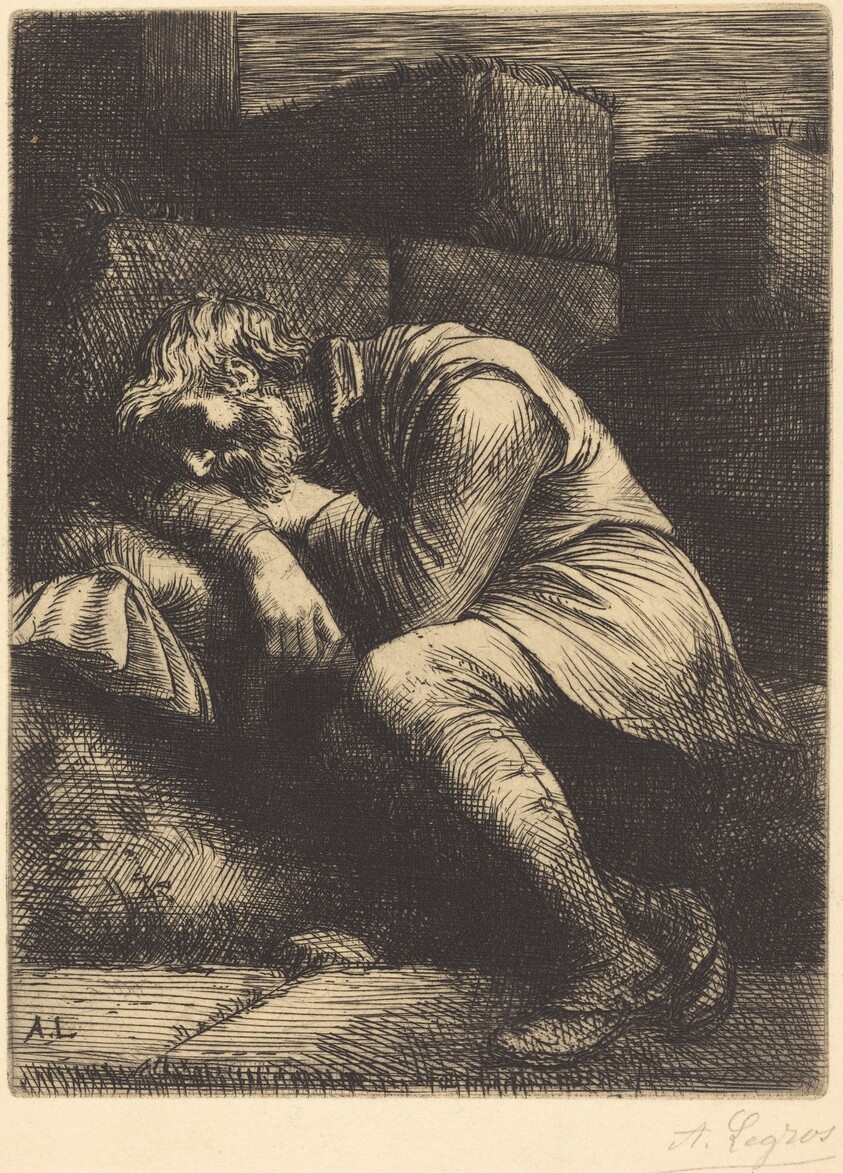 Sleeping Beggar (Mendiant endormi)
