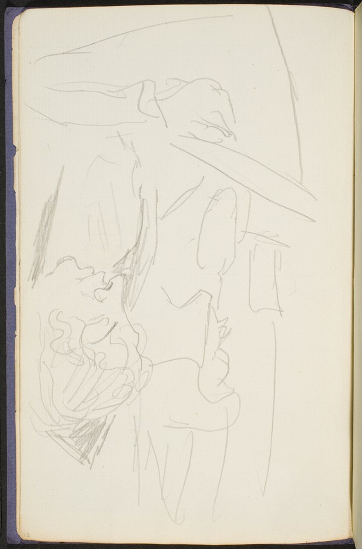 Zwei Personen an einer Bar (Two Figures at a Bar) [p. 12]