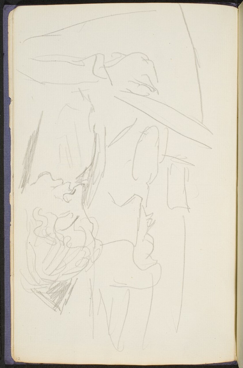 Zwei Personen an einer Bar (Two Figures at a Bar) [p. 12]