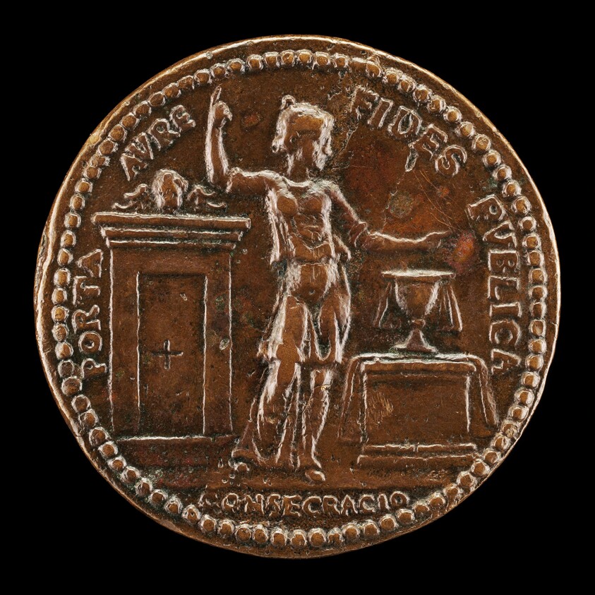 Faith Pointing to Heaven [reverse]