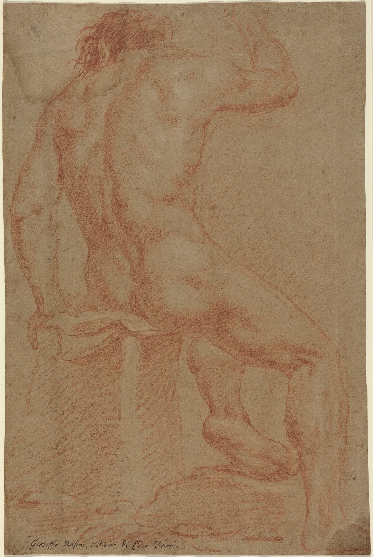 Nude Male Figure [recto]