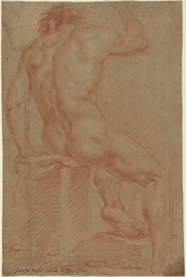 Nude Male Figure [recto]