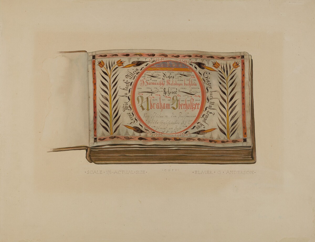 Pa. German Music Book