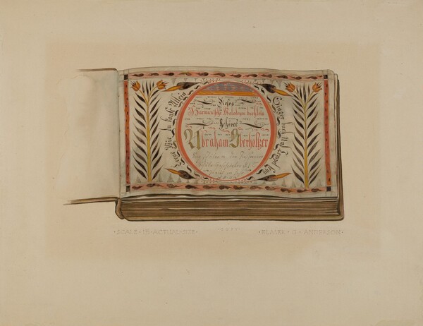 Pa. German Music Book