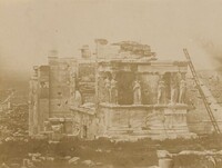 Caryatid Porch of the Erechtheum, Athens, James Robertson, 1857