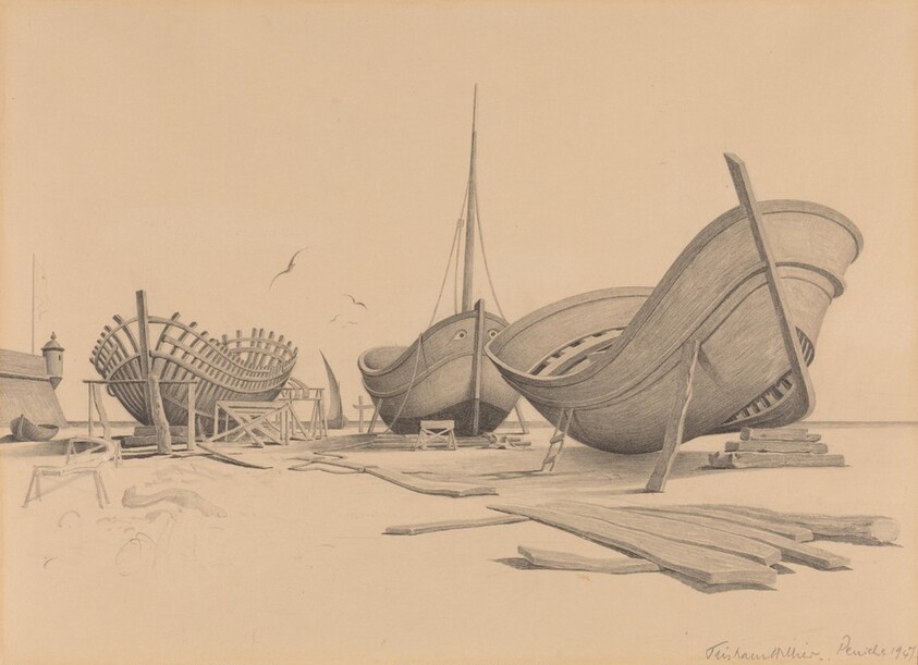 Shipbuilding at Peniche