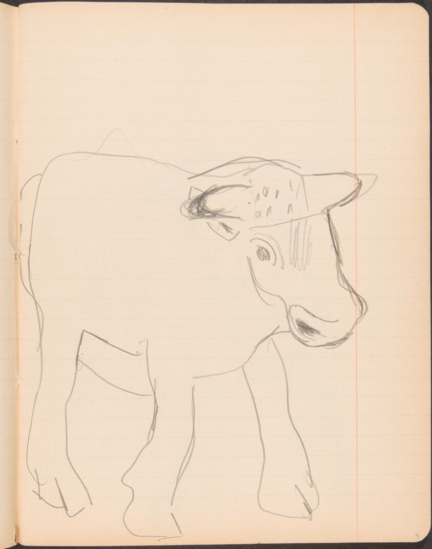 stehendes Kalb (Standing Calf) [p. 9]