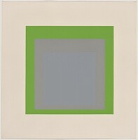 Pending from Homage to the Square: Soft Edge—Hard Edge, Josef Albers, 1965