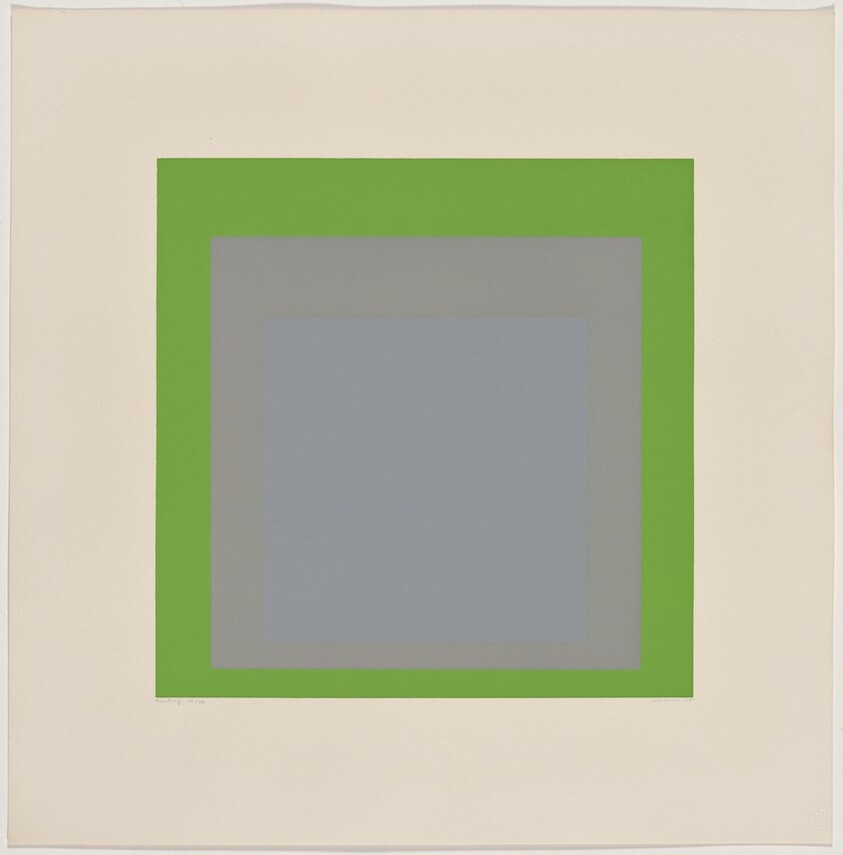 Pending from Homage to the Square: Soft Edge—Hard Edge