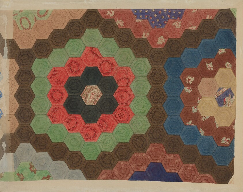 Shaker Patchwork Quilt