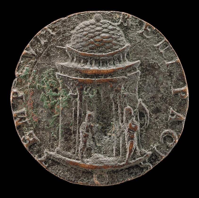 Death and Peace Closing the Door of the Temple of Janus [reverse]
