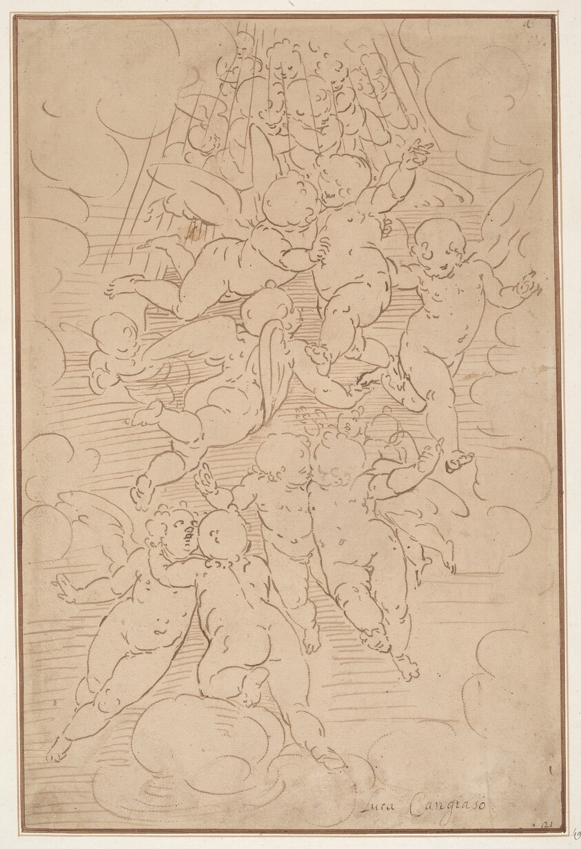 A Group of Angels in Glory