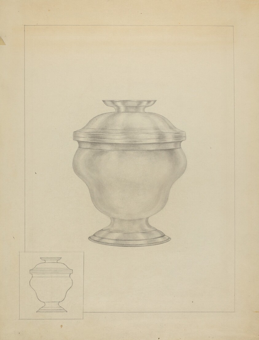 Silver Sugar Bowl