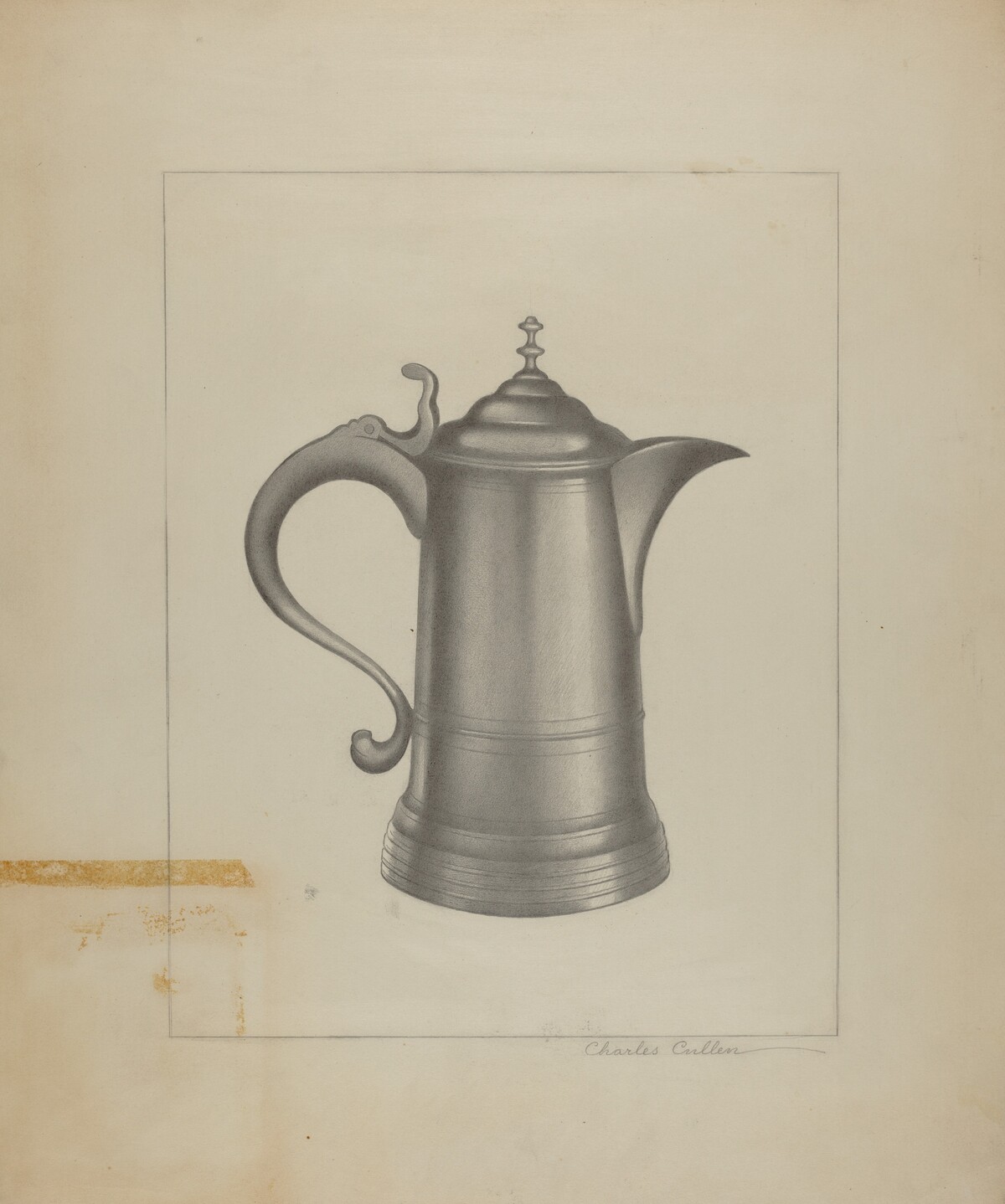 Pewter Flagon