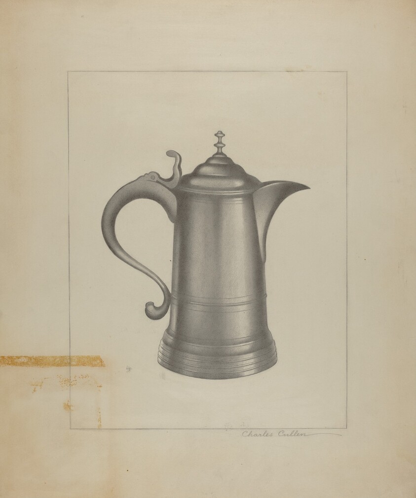 Pewter Flagon