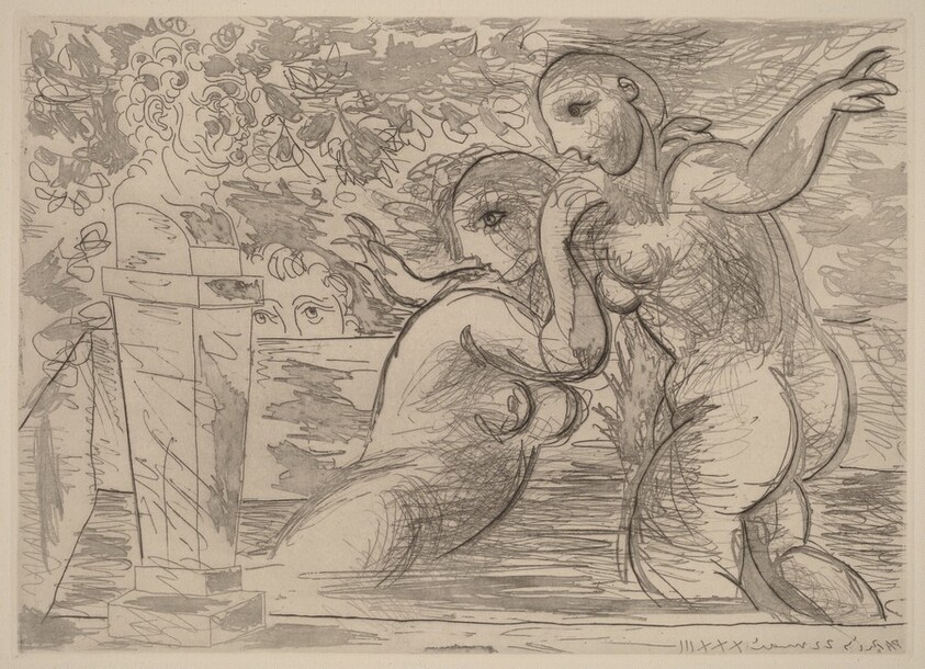 The Surprised Bathers (Les baigneuses surprises)