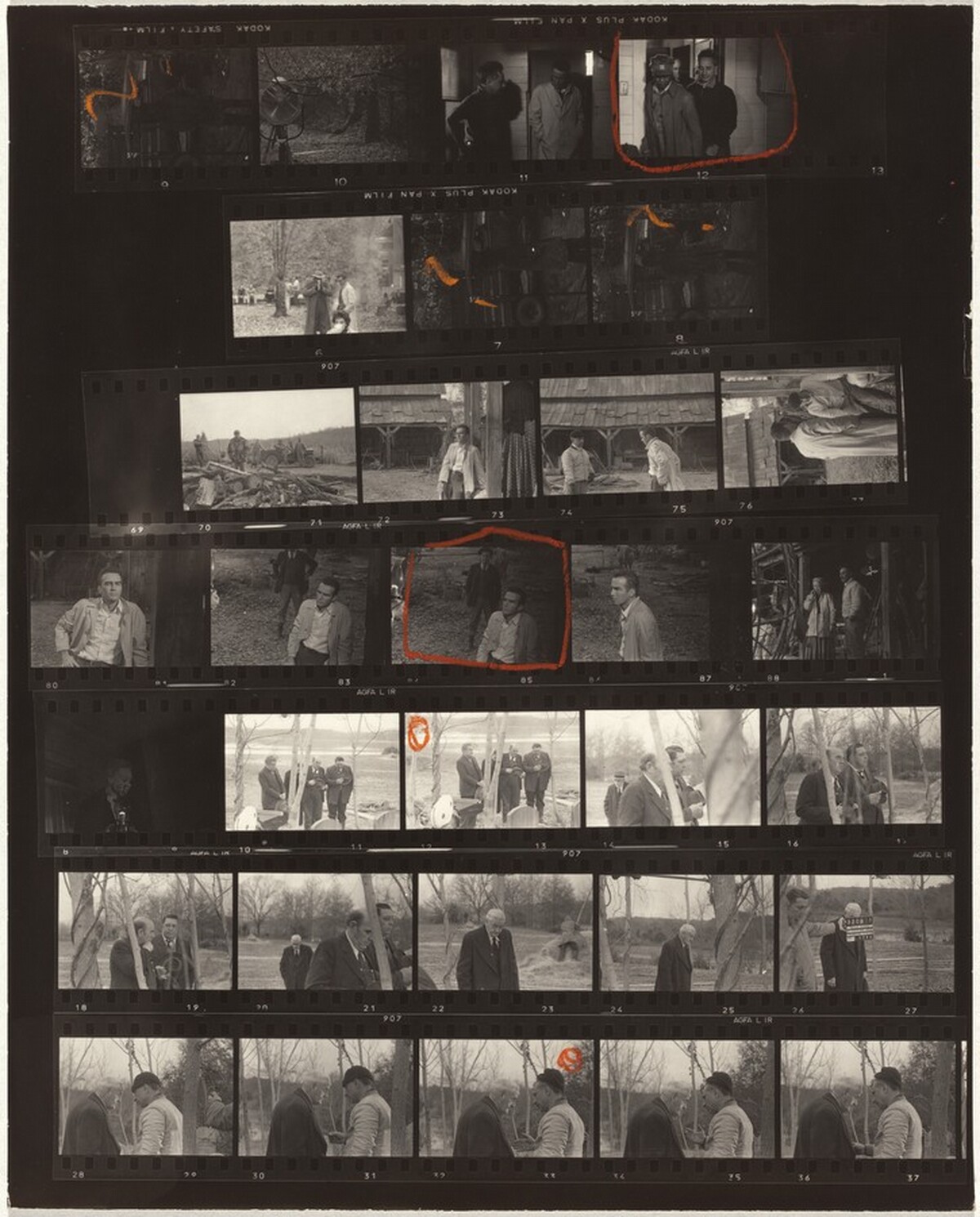 Filming Elia Kazan's "Wild River"--Tennessee 8