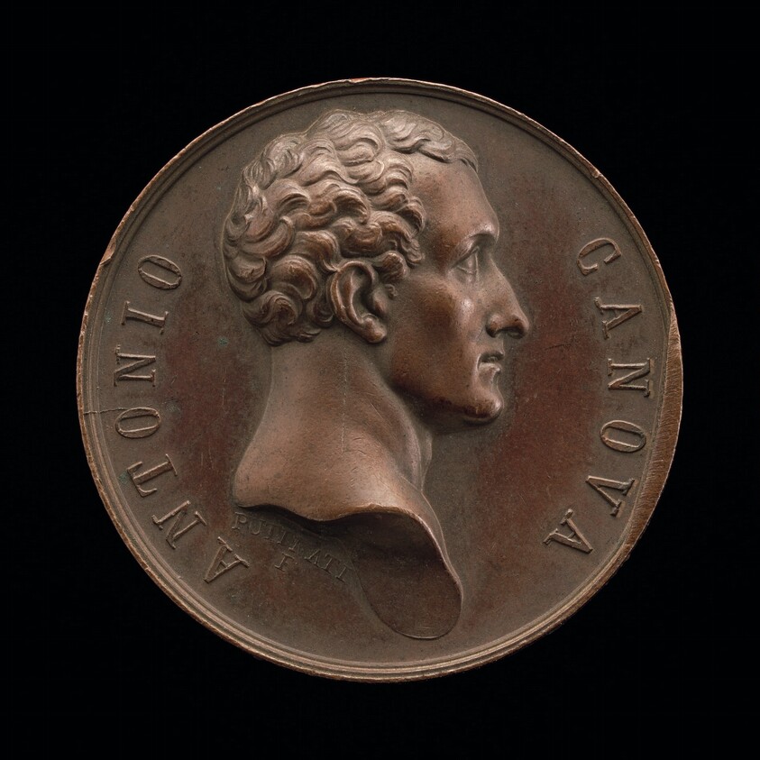 Antonio Canova, 1757-1822, Sculptor [obverse]