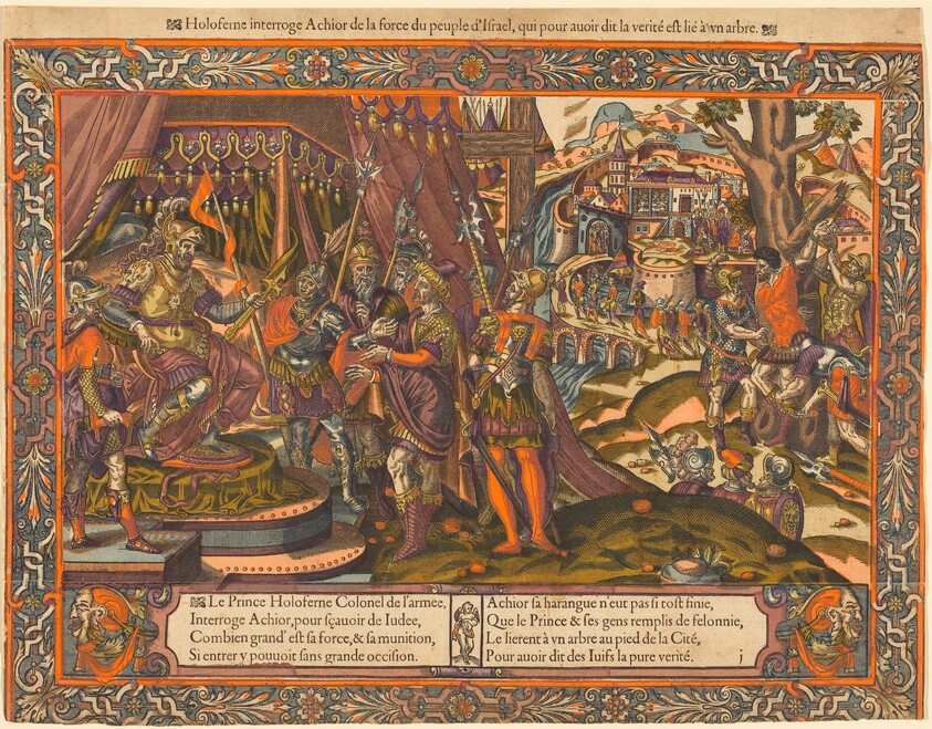 Holofernes Interrogating Achior