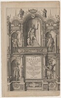 Title Page to "The Theatre of the Empire of Great Britaine" by John Speed, Jodocus Hondius I, 1611