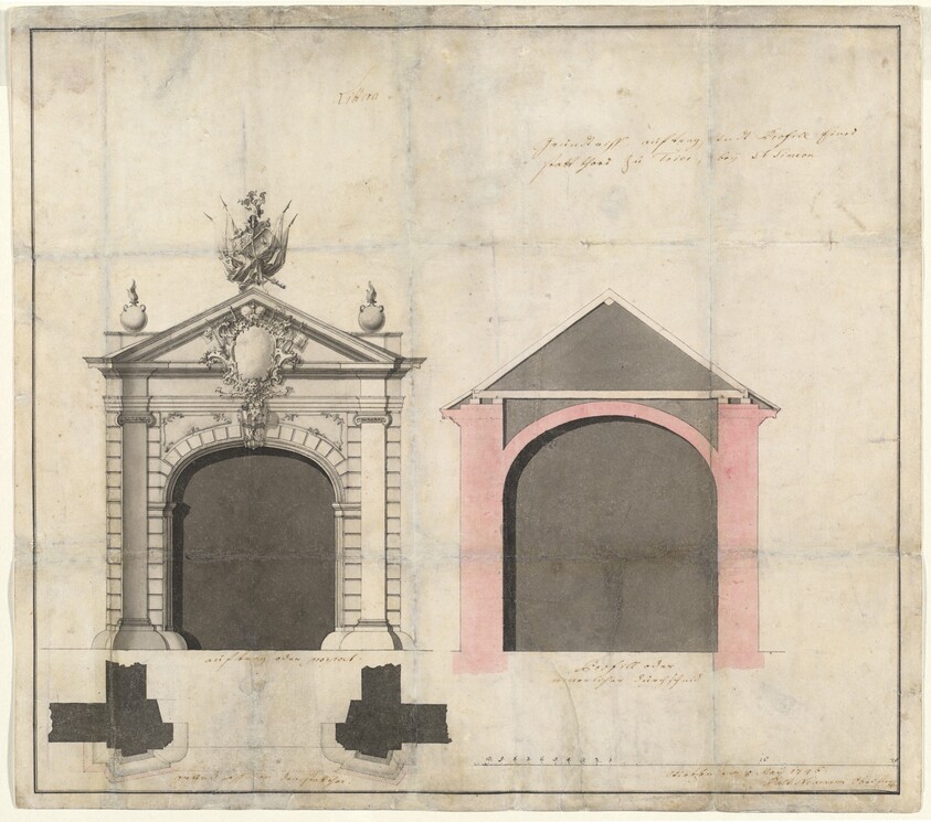 Design for a City Gate in Trier