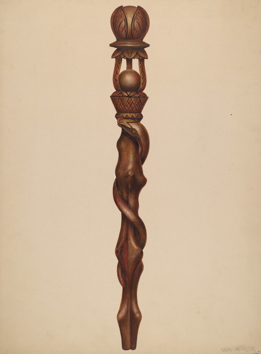 Scepter (Lumberjack Carving)