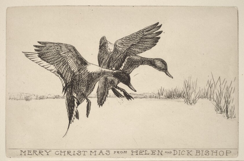 Christmas Card from Helen and Dick Bishop