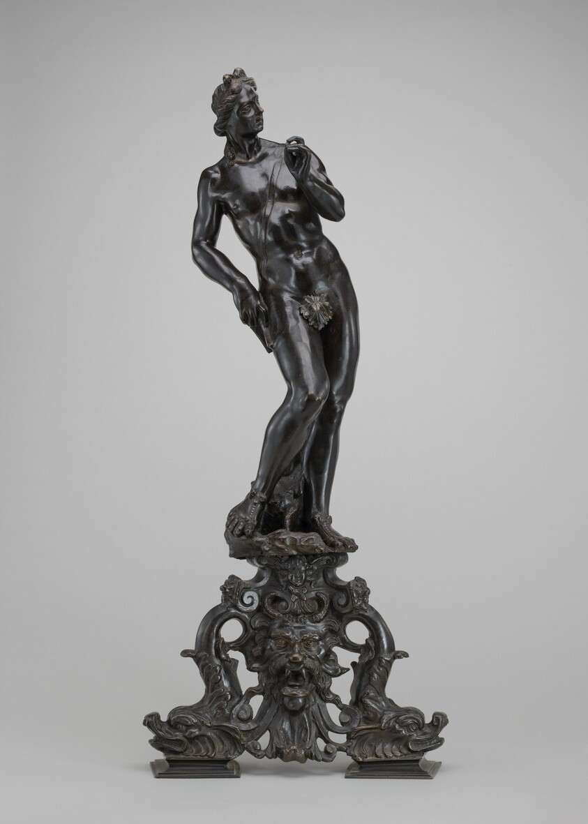 Andiron: Apollo with the Serpent