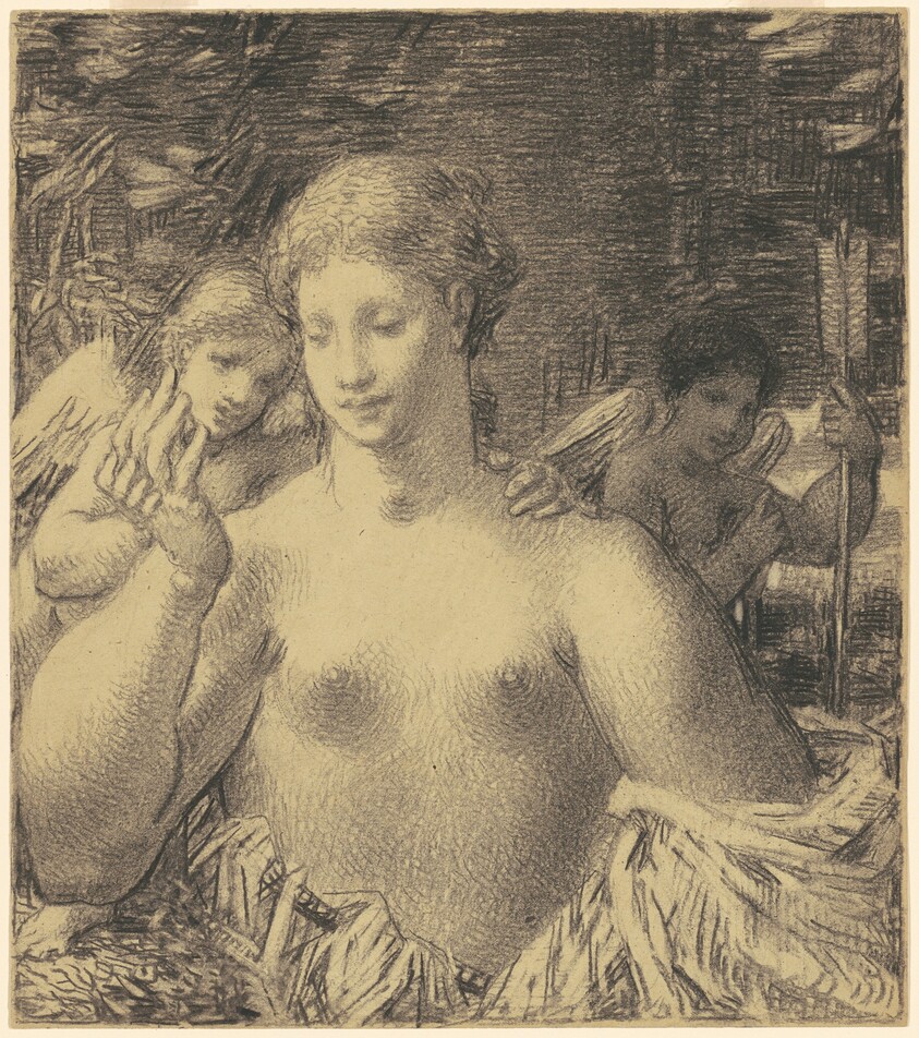 Nude with Cherubim