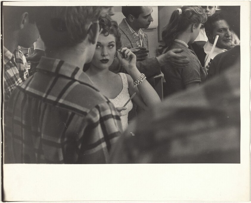 Backstage scene, NBC TV studio--Burbank, California