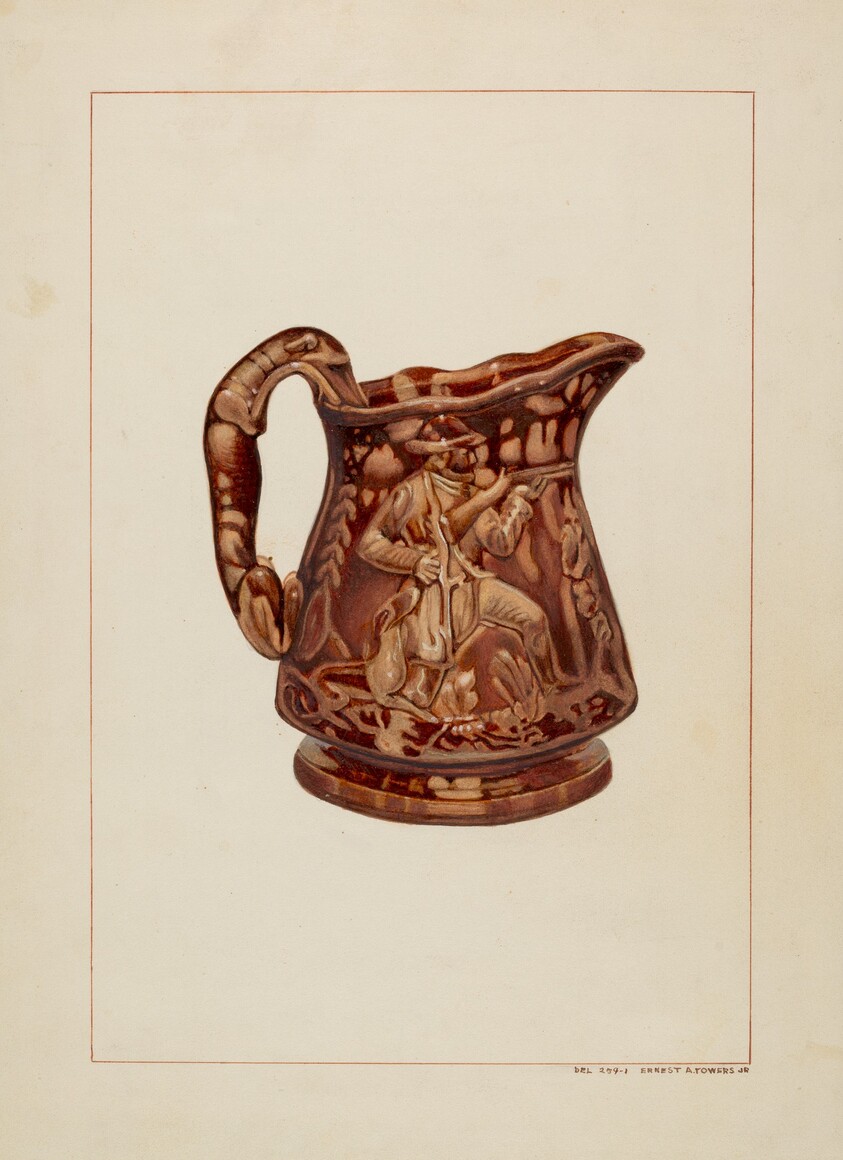 Crockery Pitcher