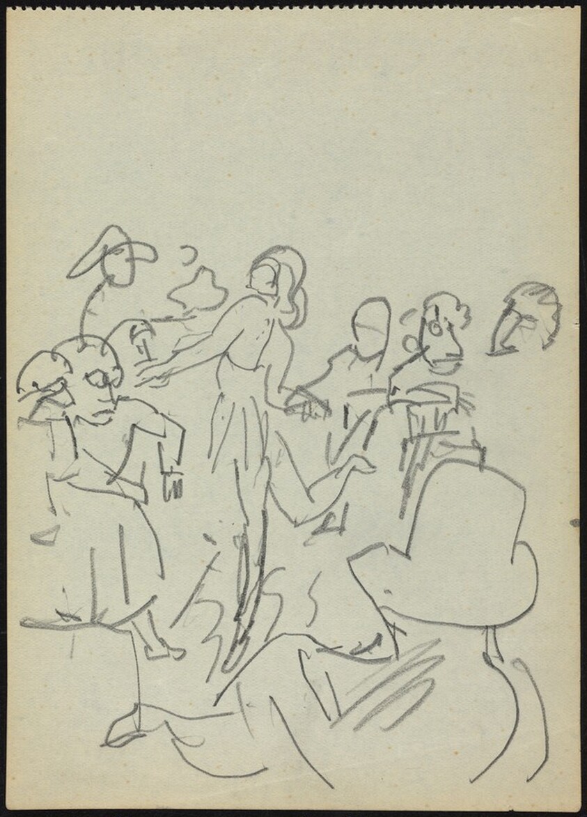 Dancer and Male Audience