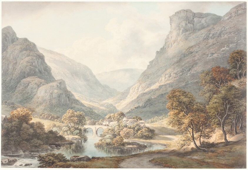 A View of Dovedale