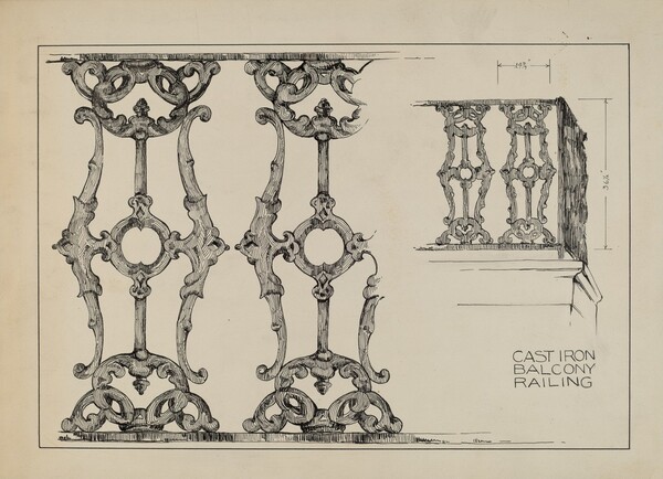 Iron Balcony Railing