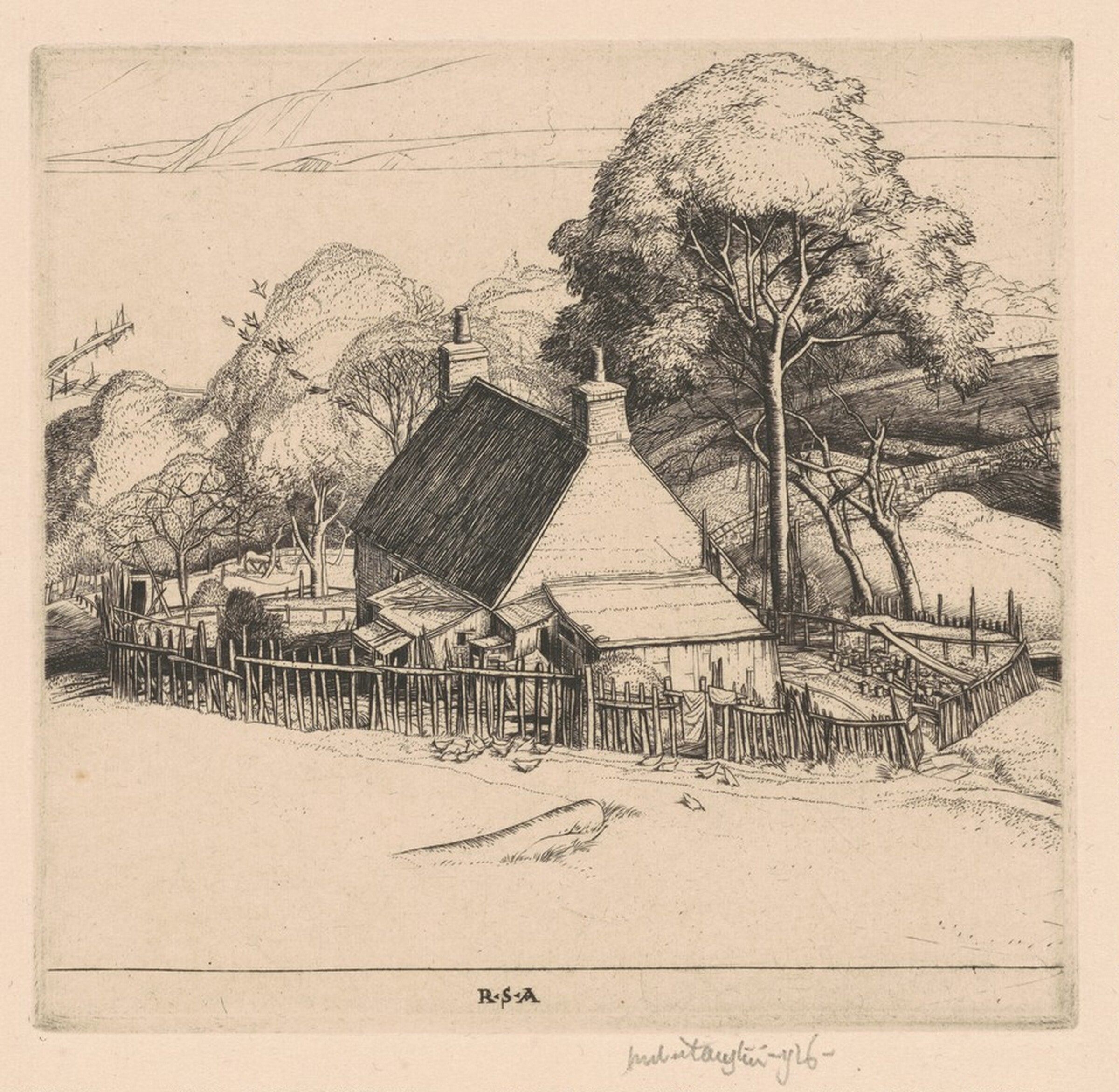 Plane Tree Cottage, Robert Austin, 1926