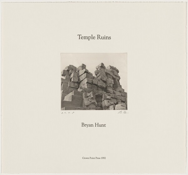 Title page from Temple Ruins