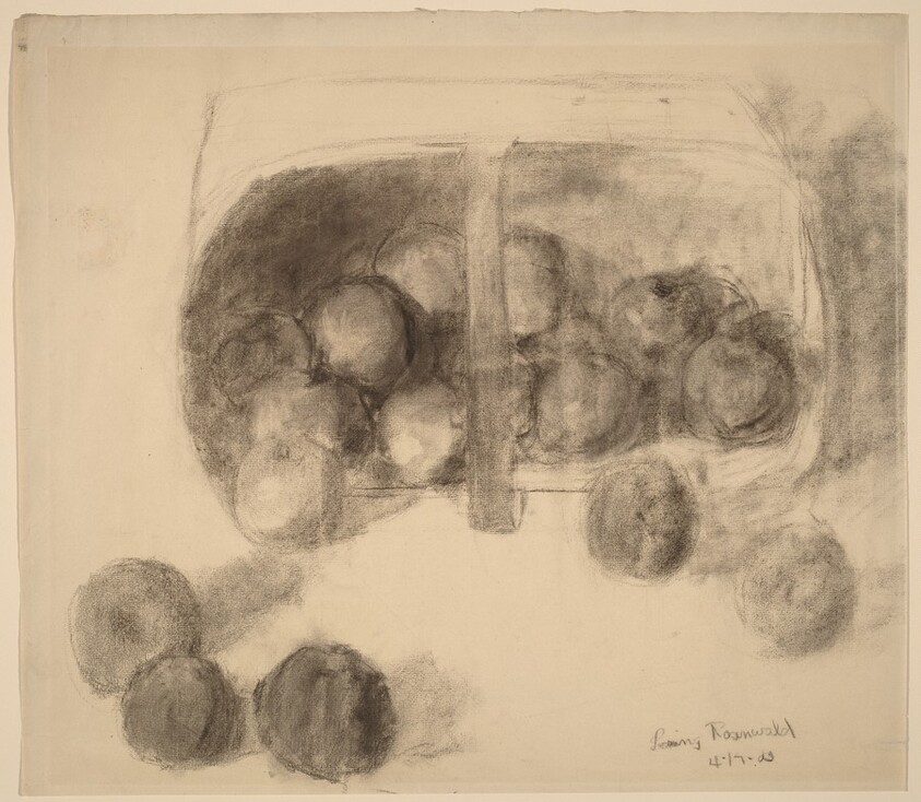 Still Life (Apples and Basket)