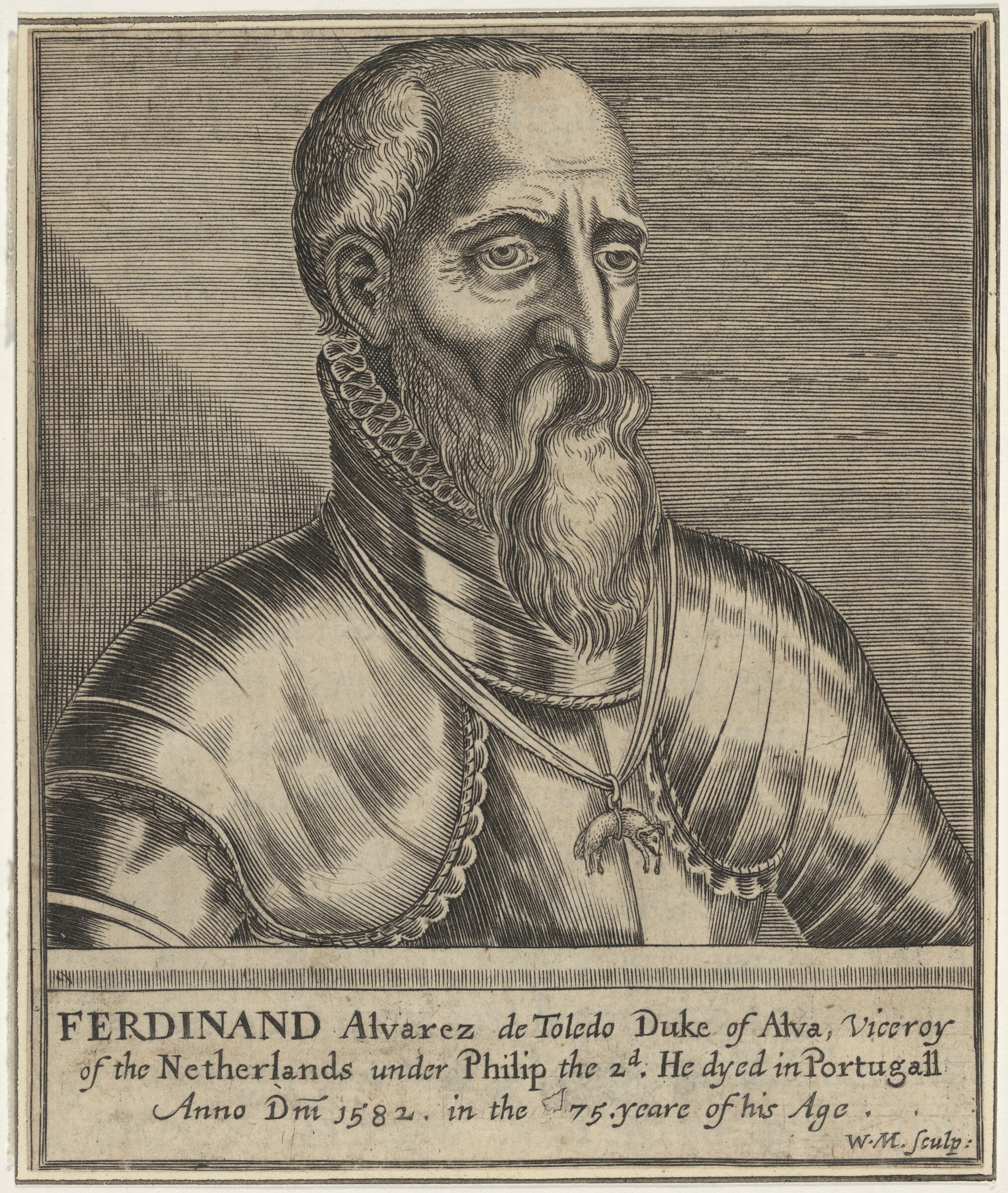 Duke of Alva, William Marshall, published 1642