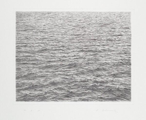 Drypoint—Ocean Surface