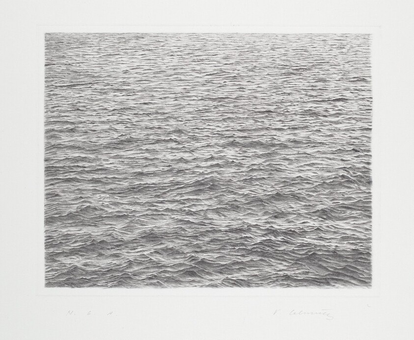 Drypoint—Ocean Surface