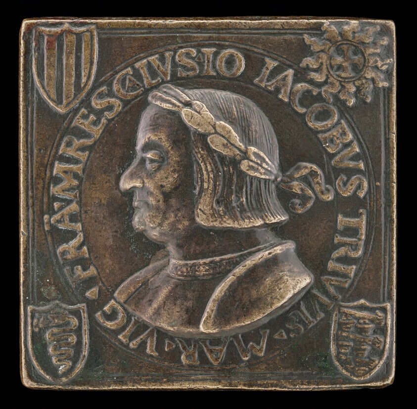 Gian Giacomo Trivulzio, 1441-1518, Marshal of France 1499 [obverse]