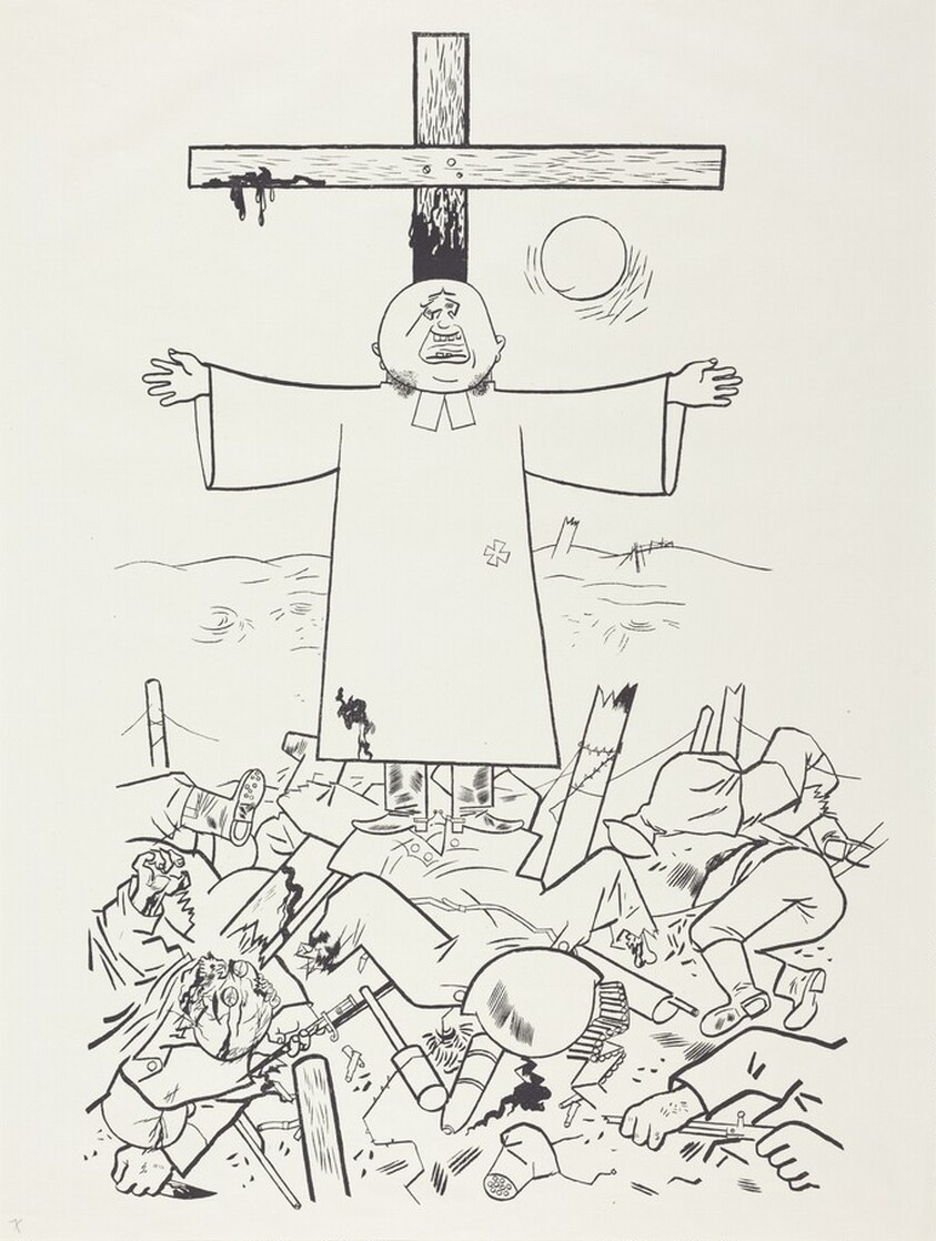 "They thunder forth from their clouds about gentleness and forbearance, while they sacrifice human victims to the God of love." ("Da donnern sie Sanftmut und Duldung aus ihren Wolken und bringen dem Gott der Liebe Menschenopfer.")