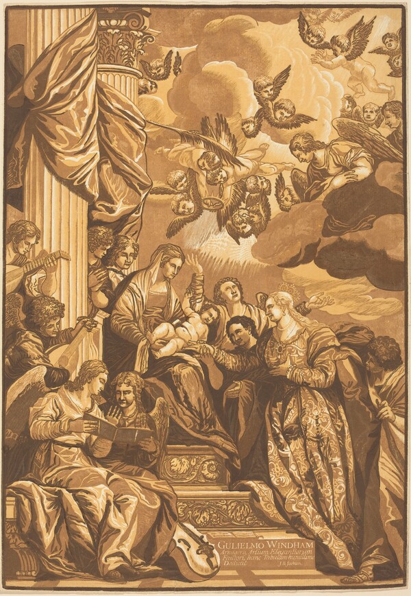 The Mystic Marriage of Saint Catherine