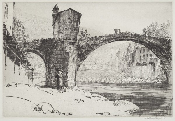 Bridge at Badalucco, Italy