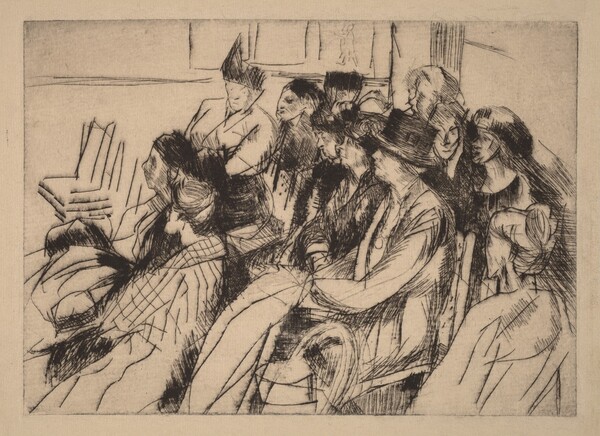 Group of Seated Figures